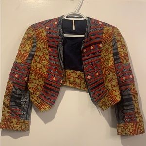 Free People cropped jacket